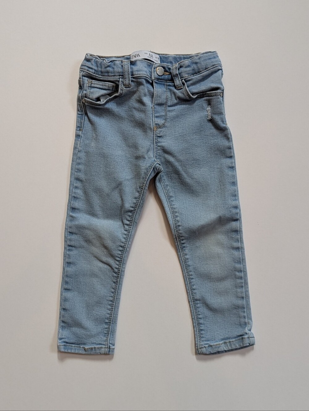 Zara Blue Denim Skinny Pants 2-3yr